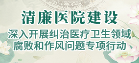 清廉医院建设-深入开展纠治医疗卫生领域腐败和作风问题专项行动